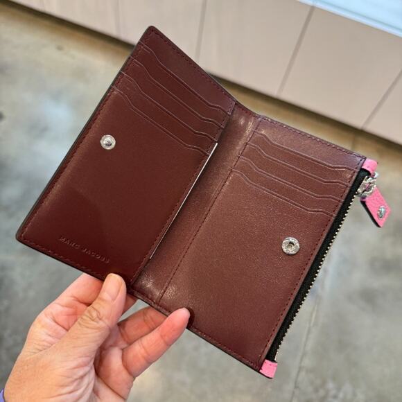 NWT Marc Jacobs 4R4SMP040S01 MEDIUM FLAT WALLET - Picture 4 of 7